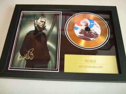 Paul weller signed - weller,
