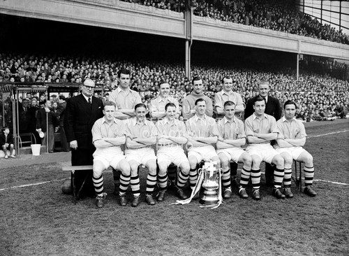 1950 cup trophy quality - fa,