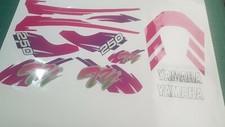 Yamaha TY 250 Pinky Complete Decal Set MX Quality Materials 
