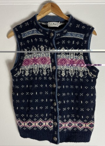 Vintage bean fair isle - l.l.bean,
