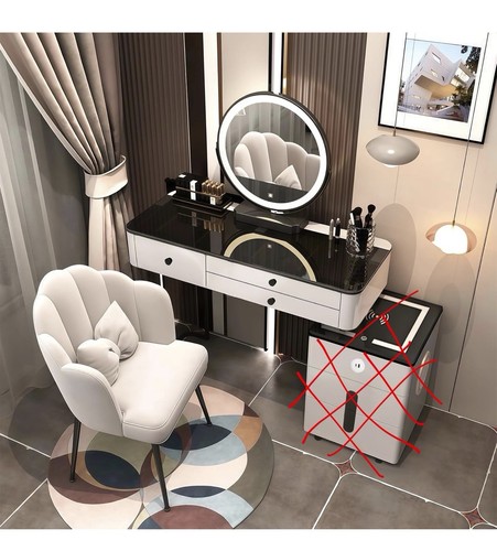 Dressing table with drawers - with,
