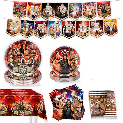 Happy birthday wrestling party - happy,