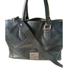 VINTAGE BIBA MOC CROC BLACK