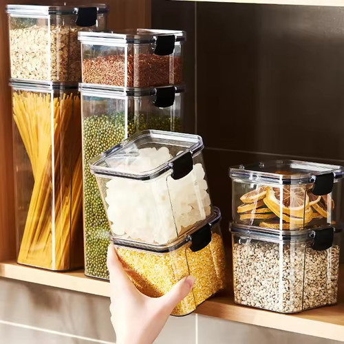 Airtight kitchen storage jars - airtight,