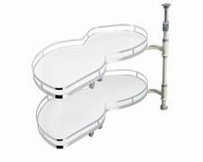 2 Tier Pull out Carousel Blind