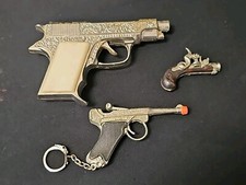 3 Vintage Hawk Cap + Luger Cap