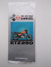 MZ E T Z 250 Motorcycle