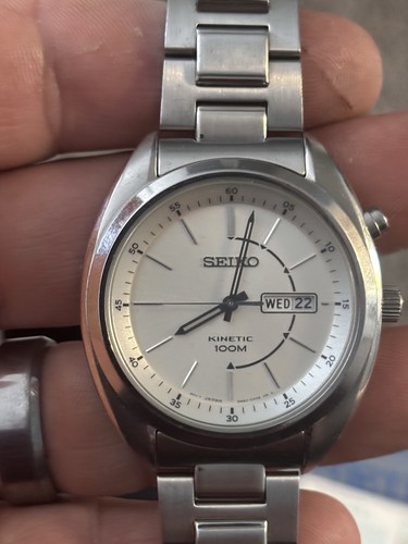 Seiko kinetic men watch - kinetic, men's