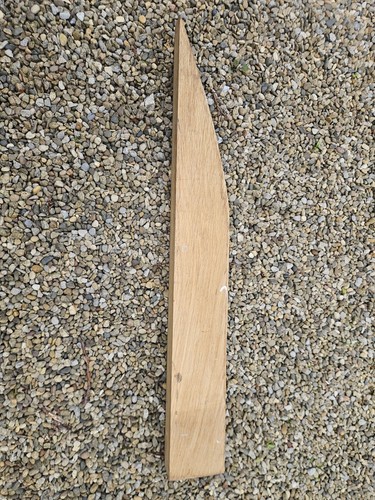 French oak plank planed - oak,