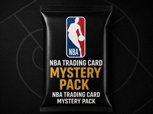 Nba card mystery pack - card,