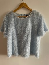 SELECT. Size 16/18. Soft, shaggy pullover. Visible Back zip, unusual, new.