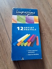Set of 12 Pre Owned  Impressions Artist Pastels