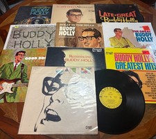 10 BUDDY HOLLY ROCKABILLY LPS