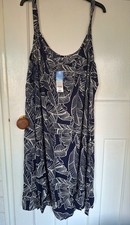 Bonmarche Navy and white dress