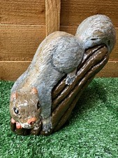 Vintage Grey Squirrel Garden