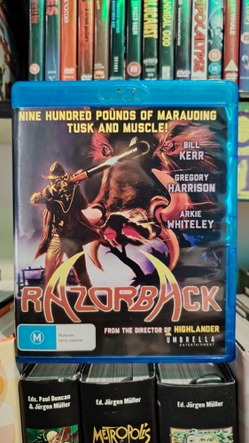 Razorback 1984 blu ray - razorback, blu-ray
