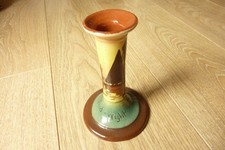Devon Motto Ware Candle Holder. 155mm High VGC.