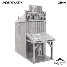 Old West Undertaker - Wild West Building - Tabletop Terrain Miniatures