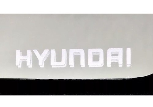 Hyundai wing mirror etched - hyundai,