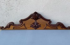 Vintage French Decorative Furniture Pediment Cornice