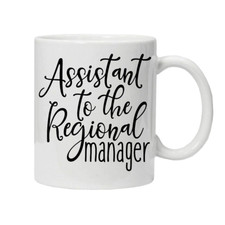 Funny Novelty Mug Cup Assistant To The Regional Manager Tea Coffee Boxed Gift