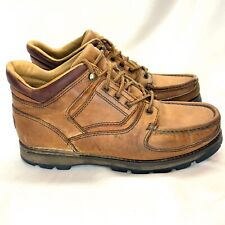 Rockport XCS GTX Boots Womens Size 7 W Leather Vibram Brown W3255