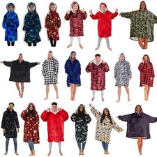 Wearable Hooded Fleece Blanket