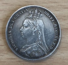 Victorian Shilling 1891