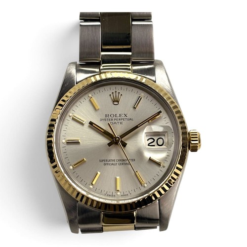 Rolex date two tone - date,