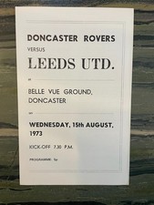 Doncaster Rovers v Leeds