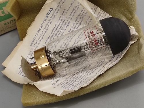 Vintage projector bulb atlas - vintage,