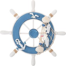WINOMO Wooden Ship Steering