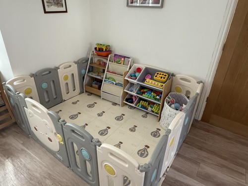 Large panels baby playpen - large,