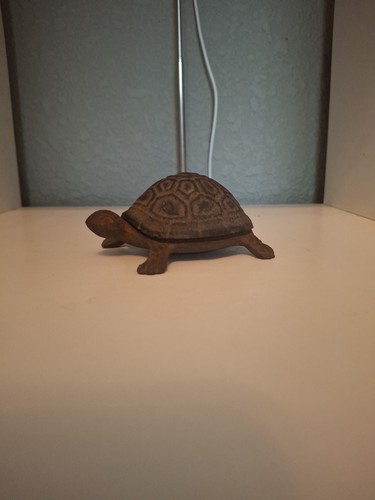Vintage cast iron turtle - vintage,