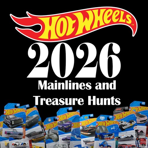 Hot wheels 2026 mainlines - wheels,