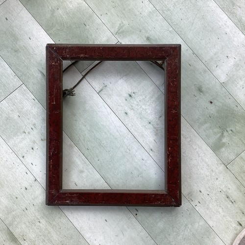 Old vintage wooden frame - old, x