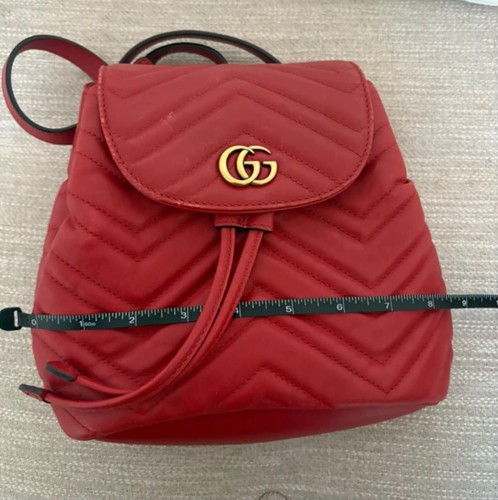 Gucci marmont backpack - gucci, gg