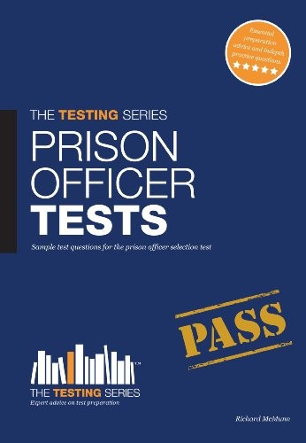 Prison officer tests sample - prison,