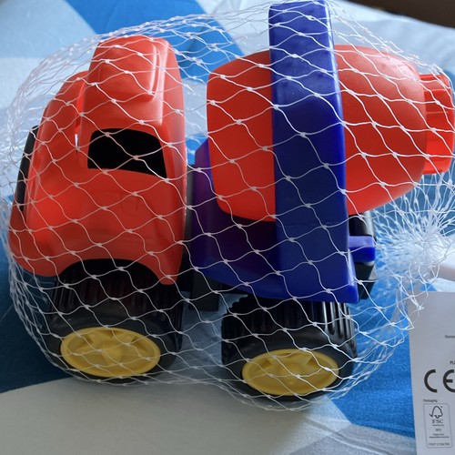 Morrisons plastic toy - plastic, truck