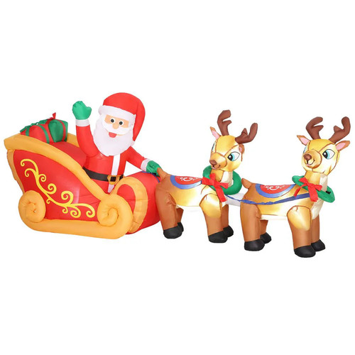 7ft christmas inflatable - christmas,