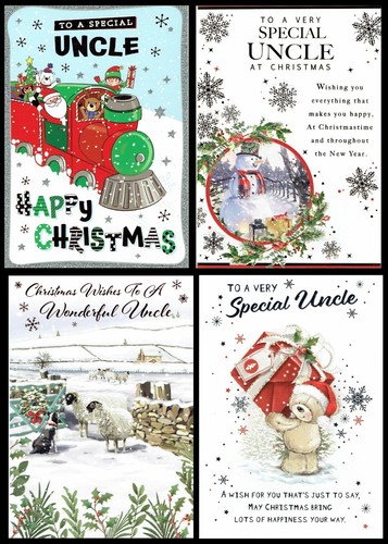 Uncle quality christmas - christmas, card