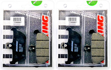 Braking semi-metallic front