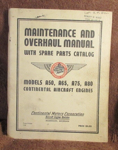 Continental aircraft engine - continental,