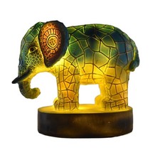 Animal Table Lamp Dyed Resin