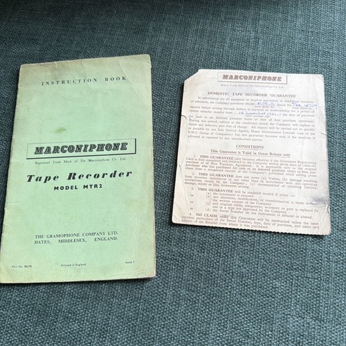 Original instructions booklet - instructions,