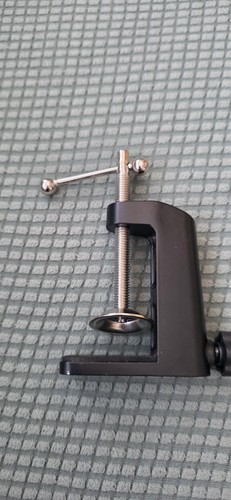 Desk clamp aluminum black - c,