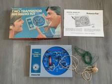 Vintage Tandy Science Fair Two - Transistor AM Radio Kit 50-60s