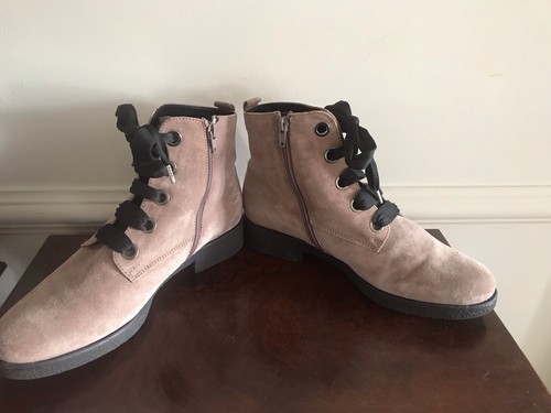 Gabor suede lace zip - gabor,