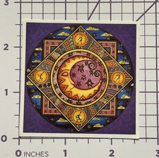 Purple Hippie Moon Yoga Ohm -