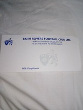 Raith rovers with compliments - raith,